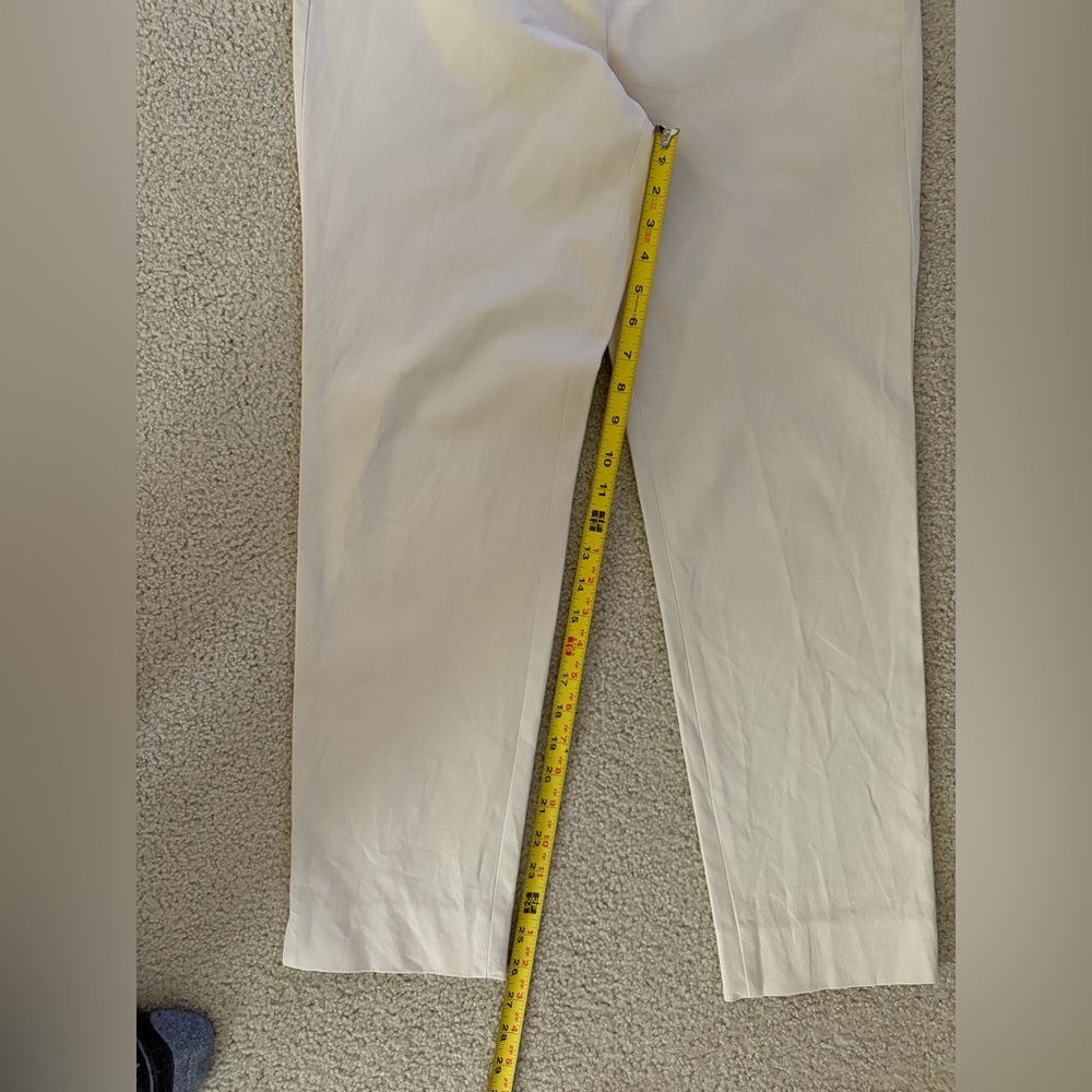 Talbots Chatham Cotton Bi-Stretch Skim Ankle Pant - Picture 4 of 9